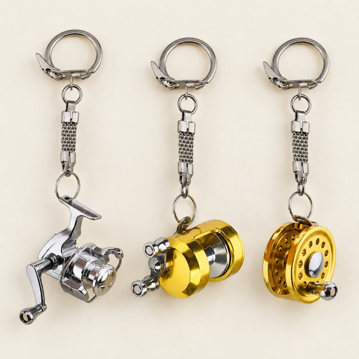 Fishing Reel Keychain