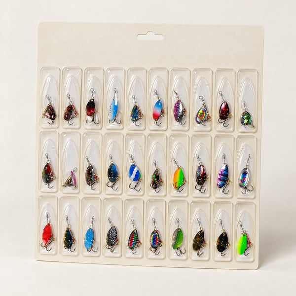 30-Piece Inline Spinner Card