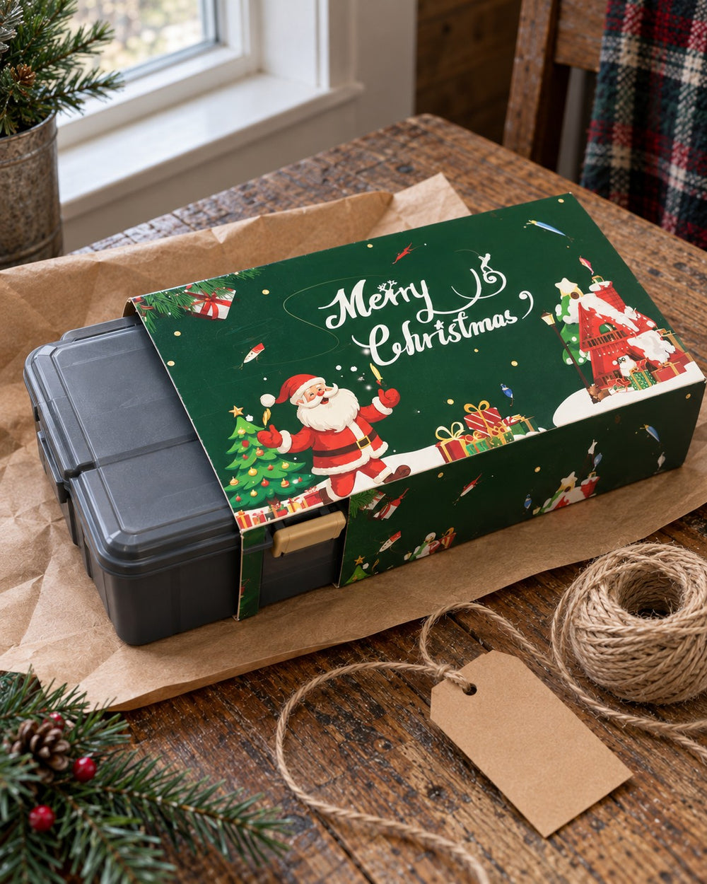 The Big Tackle Gift Box (411 Pieces) ready to give as a gift