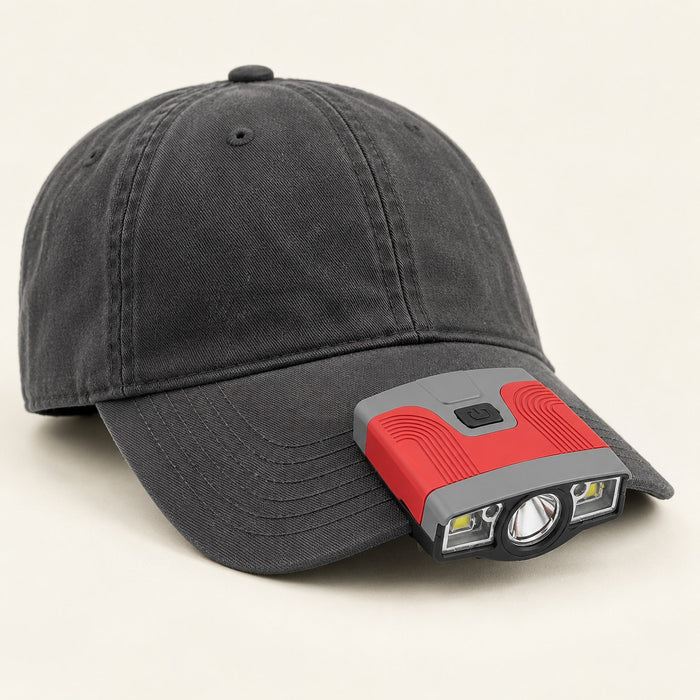 Rechargeable Hat-Clip Light