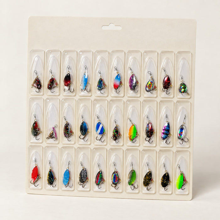 30-Piece Inline Spinner Card